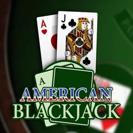 American Blackjack online game logo by Habanero on spin-bara.com.gr