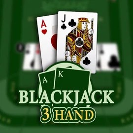 Blackjack 3H (Habanero) slot visual from Habanero available on spin-bara.com.gr