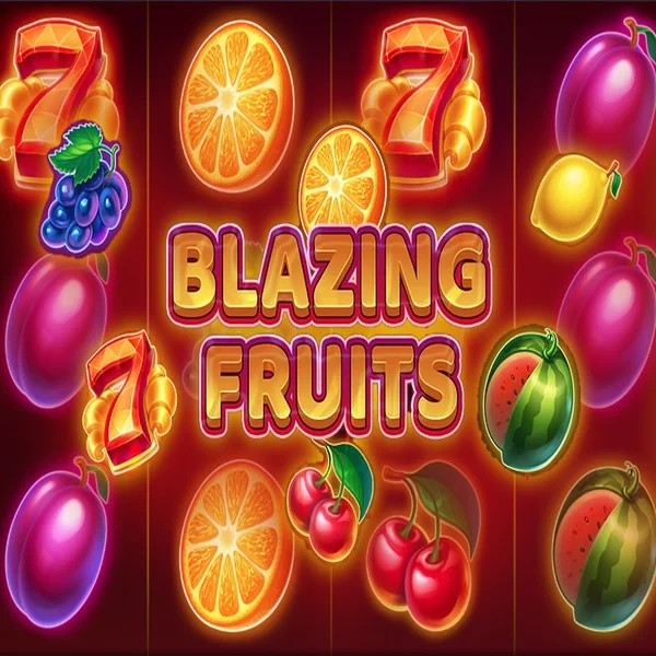 Blazing Fruits logo by Inbet Games Spinbara Casino