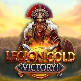 Legion Gold Victory! slot logo by Play'n GO at Spinbara Casino