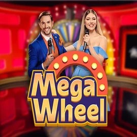 Official Live Casino logo: Mega Wheel by Pragmatic Play at Spinbara Casino