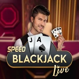 Speed Blackjack logo by Pragmatic Play at Spinbara Casino